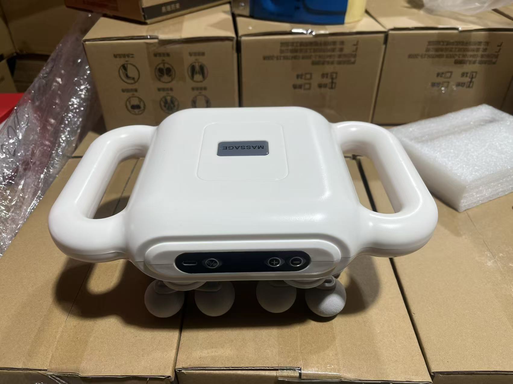 Smart Electric 9-Speed Massage Gun and Deep Tissue Muscle Recovery Massager with 22 Heads