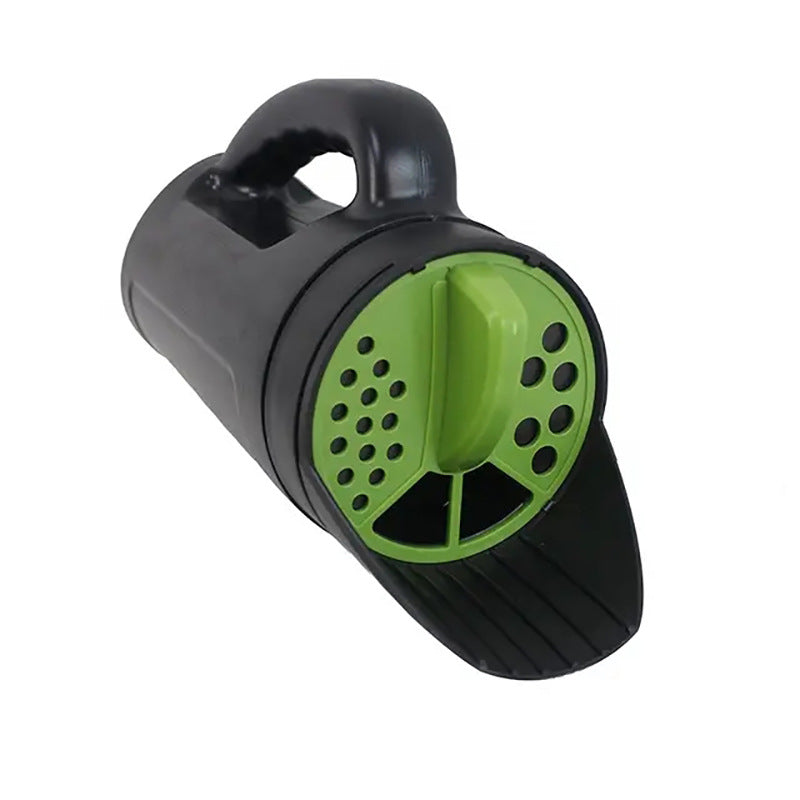 Handheld Lawn Seed & Fertilizer Spreader - Multi-Purpose Garden Seeding Pot Shaker