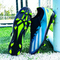 Cross-border new popular football shoes for men, low-top, teens, students, adults, long spikes, grass training football boots wholesale