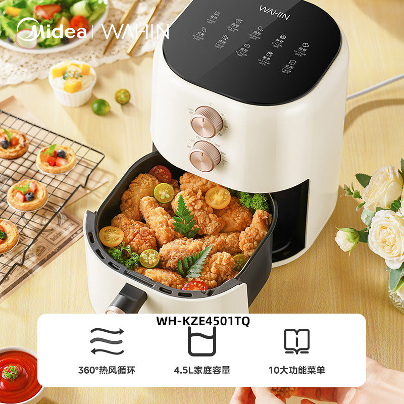 Midea 6.5L Steam Air Fryer Oven KZC5089 - Intelligent No-Turn Electric Roaster