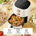Midea 6.5L Steam Air Fryer Oven KZC5089 - Intelligent No-Turn Electric Roaster