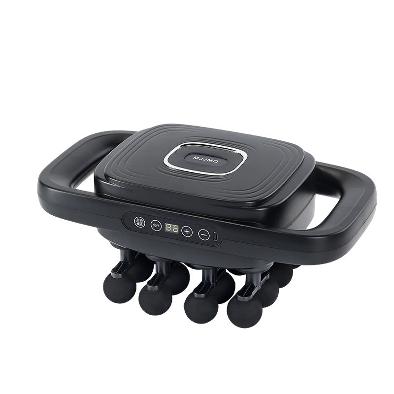 Smart Electric 9-Speed Massage Gun and Deep Tissue Muscle Recovery Massager with 22 Heads
