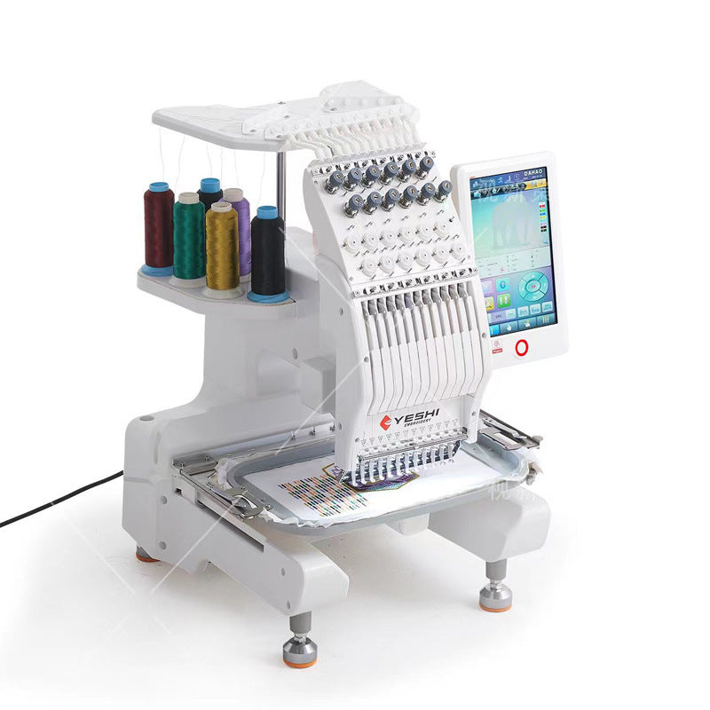 Ye's Compact Computerized Automatic Embroidery Machine - Home Ready-to-Wear System