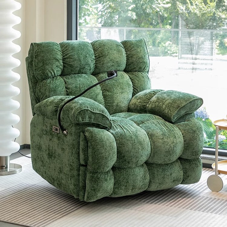 Electric Reclining Single Sofa & Rocking Chair - Multi-Functional Casual Living Room Recliner