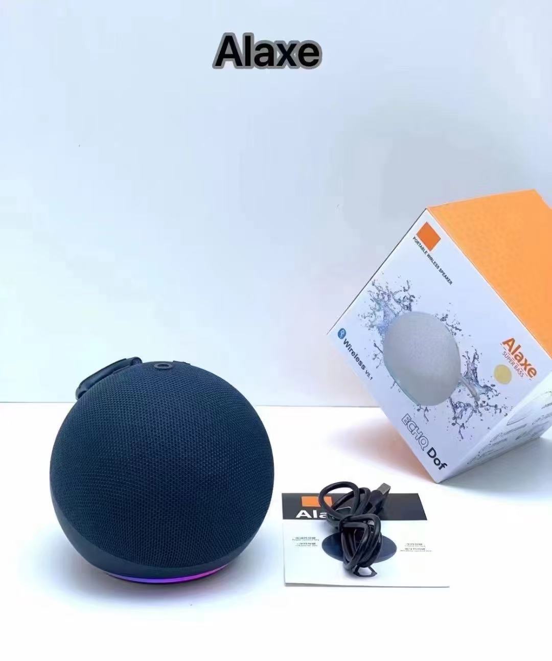 Wireless Fabric Mesh Mini Bluetooth Speaker - Portable Desktop Subwoofer