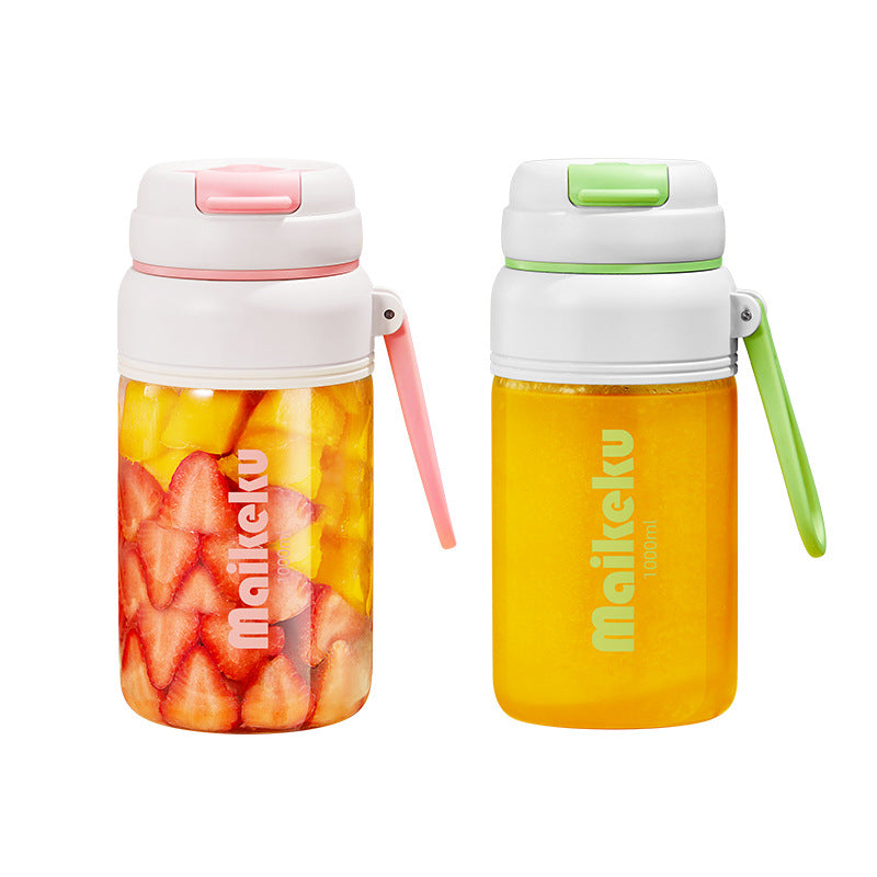Michael Cool Portable Glass Juicer Cup - Multi-Functional Wireless Charging Mixer