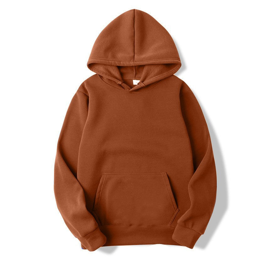 Men's Heavyweight Thickened Fluffy Jacket Fleece Pullover Hoodie - Casual Winter Streetwear Sweatshirt