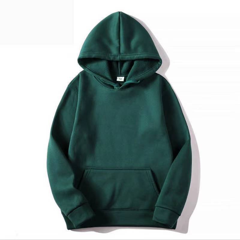 Men's Heavyweight Thickened Fluffy Jacket Fleece Pullover Hoodie - Casual Winter Streetwear Sweatshirt