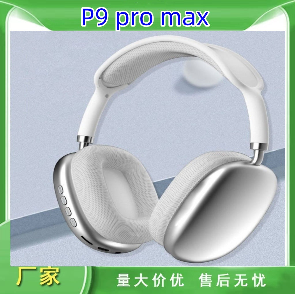 P9 Pro Max Wireless Over-Ear Headphones - Premium Bluetooth Music Headset