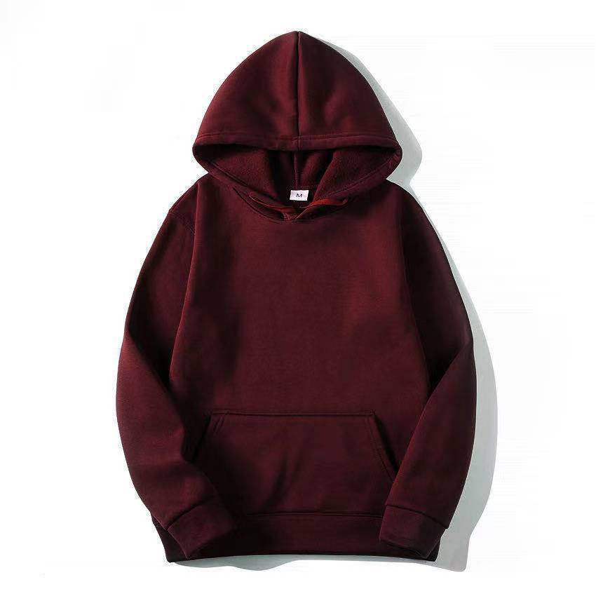 Men's Heavyweight Thickened Fluffy Jacket Fleece Pullover Hoodie - Casual Winter Streetwear Sweatshirt