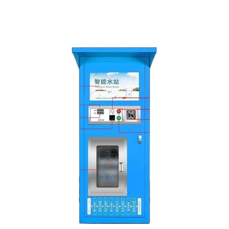 IoT Community Water Vending Machine – Self-Service Card, Coin & QR Code | RO Water Purifier | 400G / 800G / 1200G