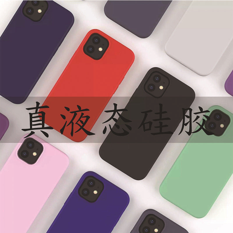 Liquid Silicone Protective Case Slim Phone Cover Pack for iPhone 15 and 16 Pro Max