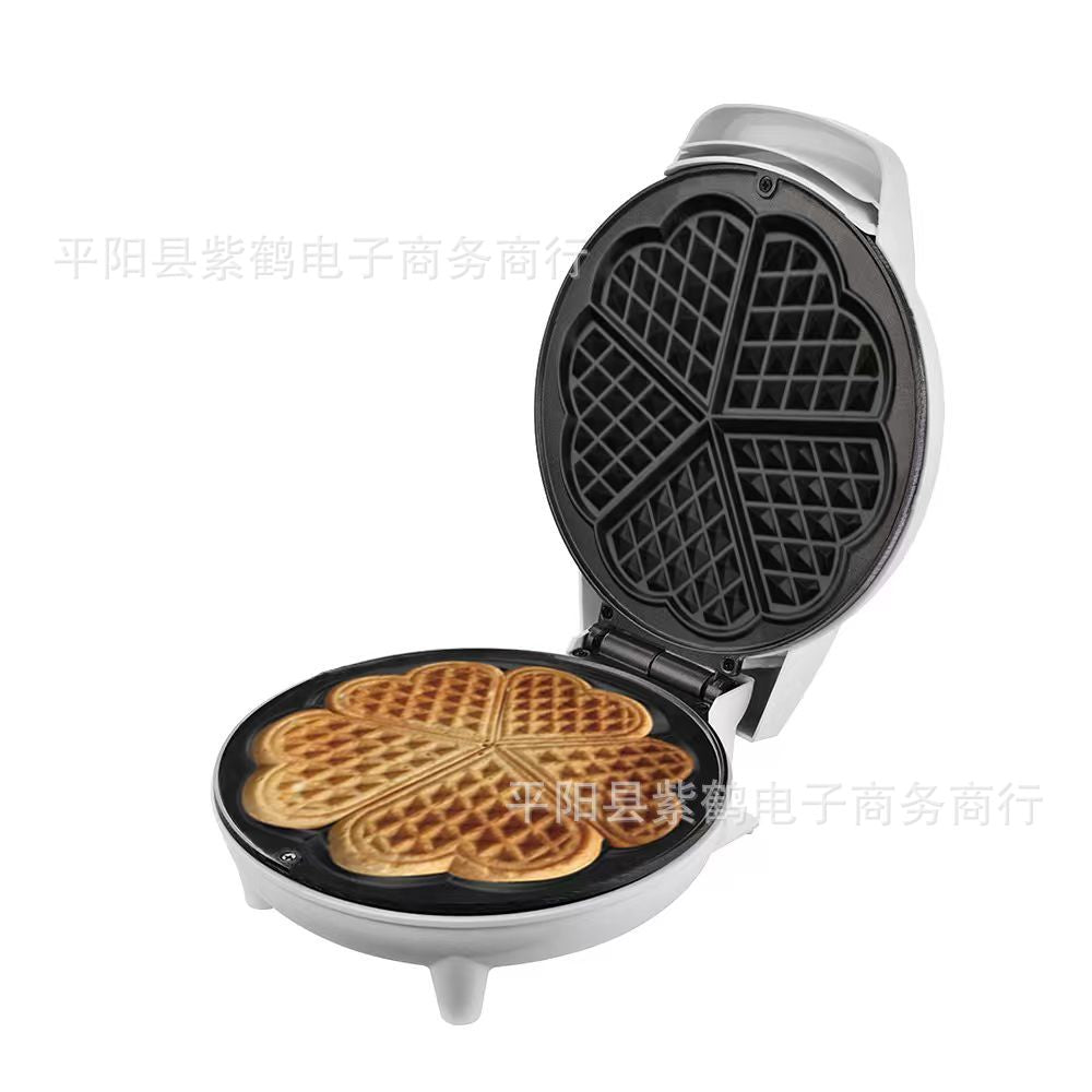 Mini Non-Stick Electric Donut Machine - Compact Breakfast Cake Maker