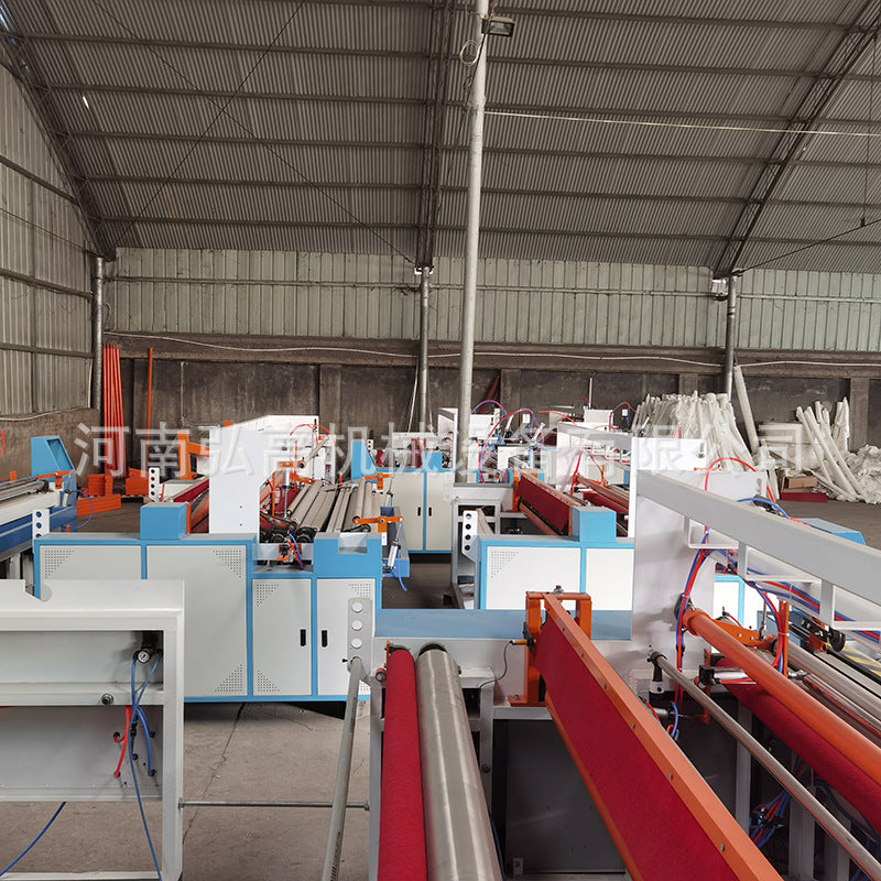 2200 Model Toilet Paper Rewinding Production Line – Small Roll Paper Manufacturing Equipment (Manual / Automatic Cutting)