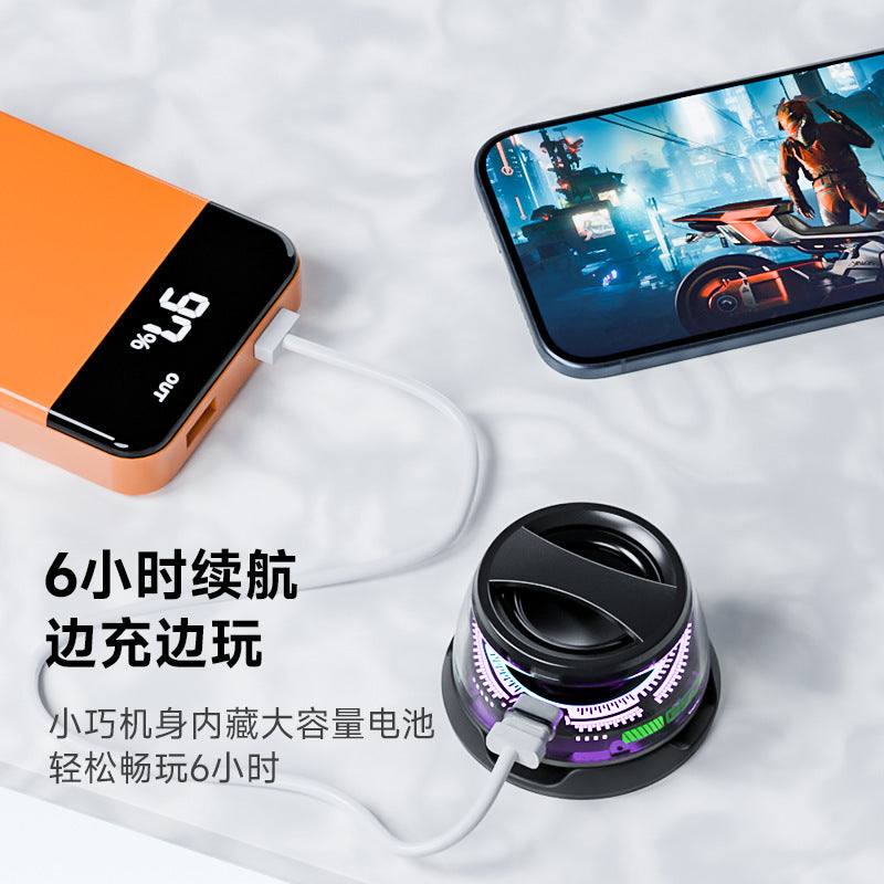 G200 Magnetic Bluetooth Mini Speaker & Phone Holder - Portable RGB Desktop Subwoofer | Express Delivery