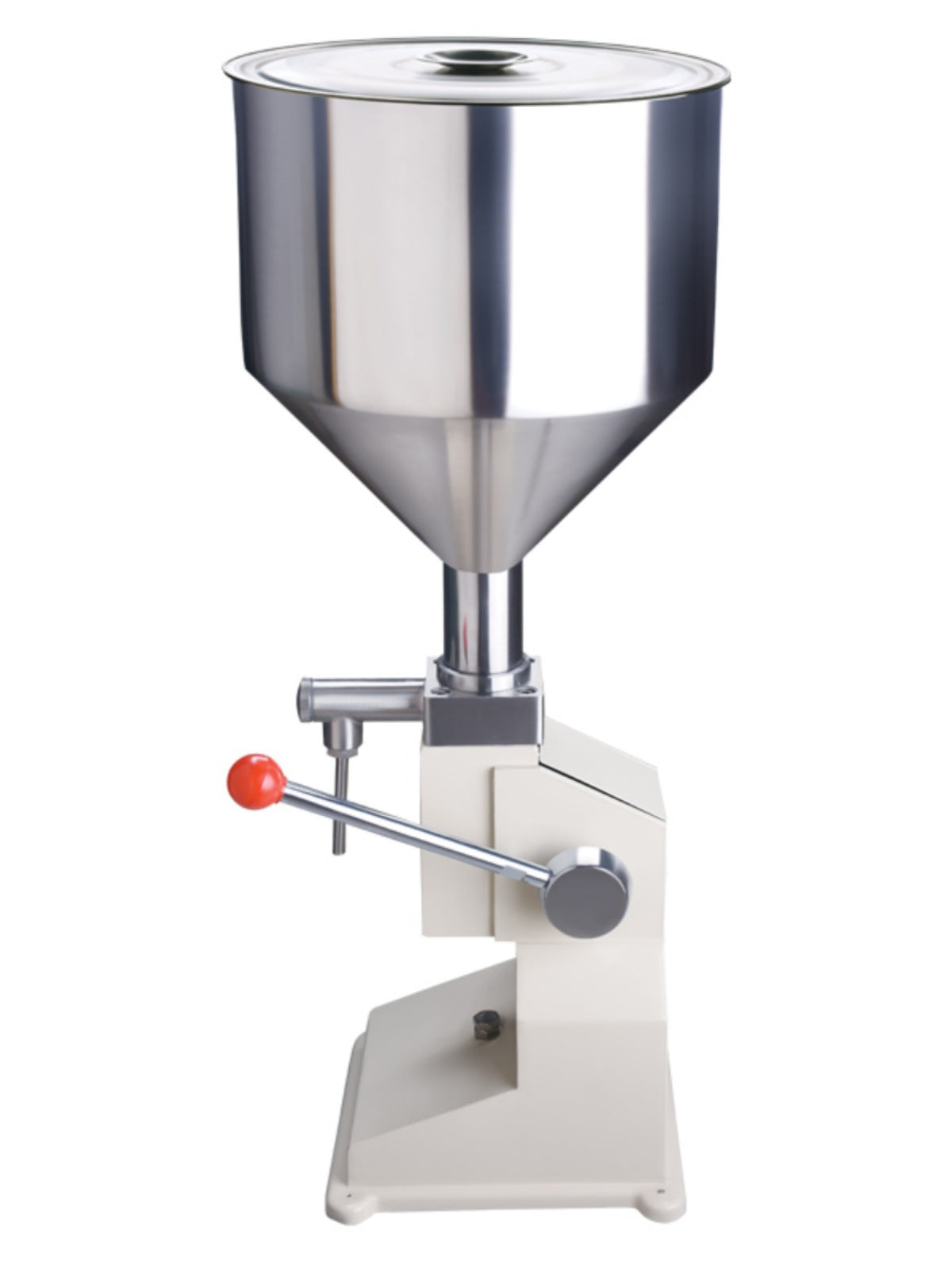 A03 Manual Hand-Press Filling Machine – Quantitative Paste & Liquid Dispenser for Cosmetics, Honey & Lotion (5–50ml)