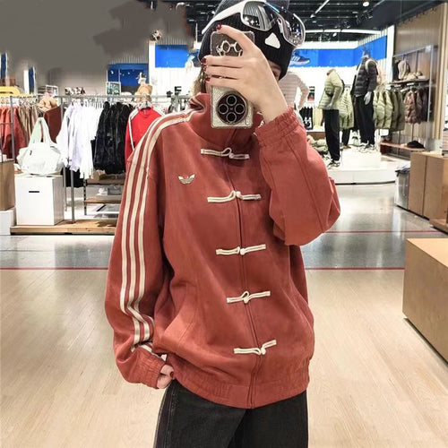 Chinese Tang-Style Windproof Jacket