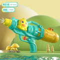 Double Nozzle Pull-Out Water Gun Toy - Cartoon Style Outdoor Water Play Kit