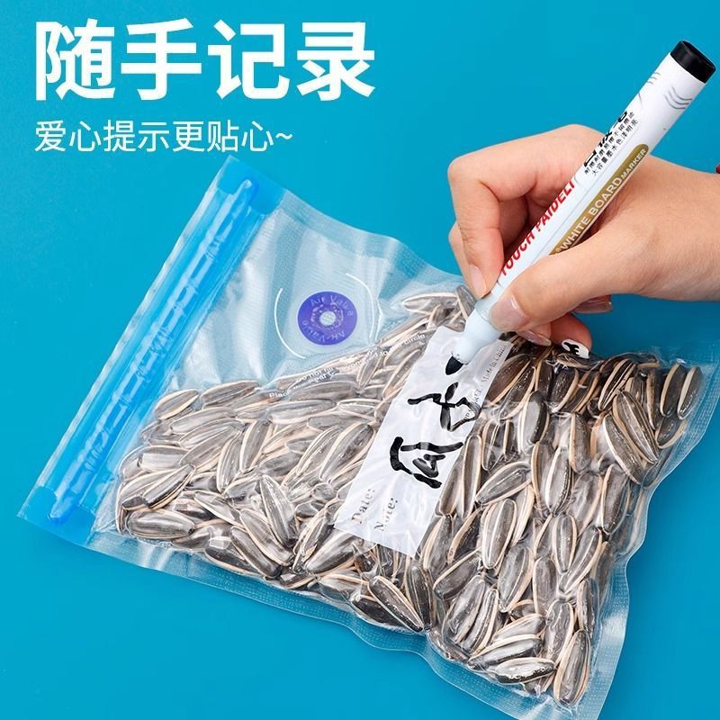 Reusable Graduated Silicone Fresh-Keeping Bags - Leakproof Food Sealed Pouches