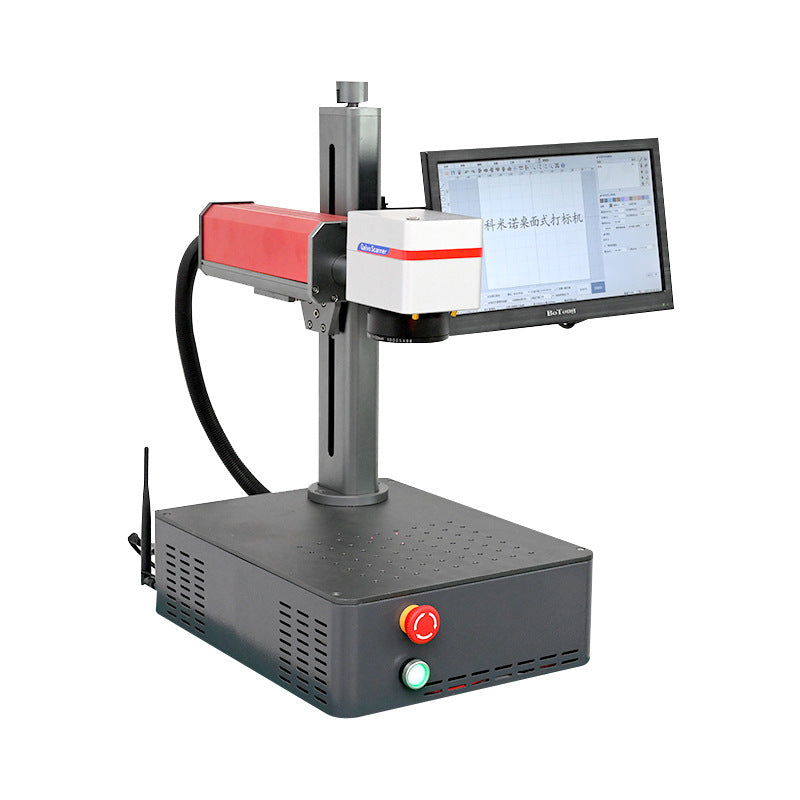 Portable Laser Marking & Coding Machine – Metal & Stainless Steel Desktop All-in-One Laser Coder (Compact / Standard / 20W / 30W)