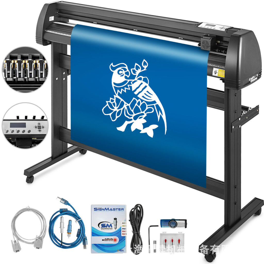 1350mm Vinyl Cutting Plotter & Advertising Engraving Machine – Self-Adhesive, Wall Sticker & Transfer Paper Cutter