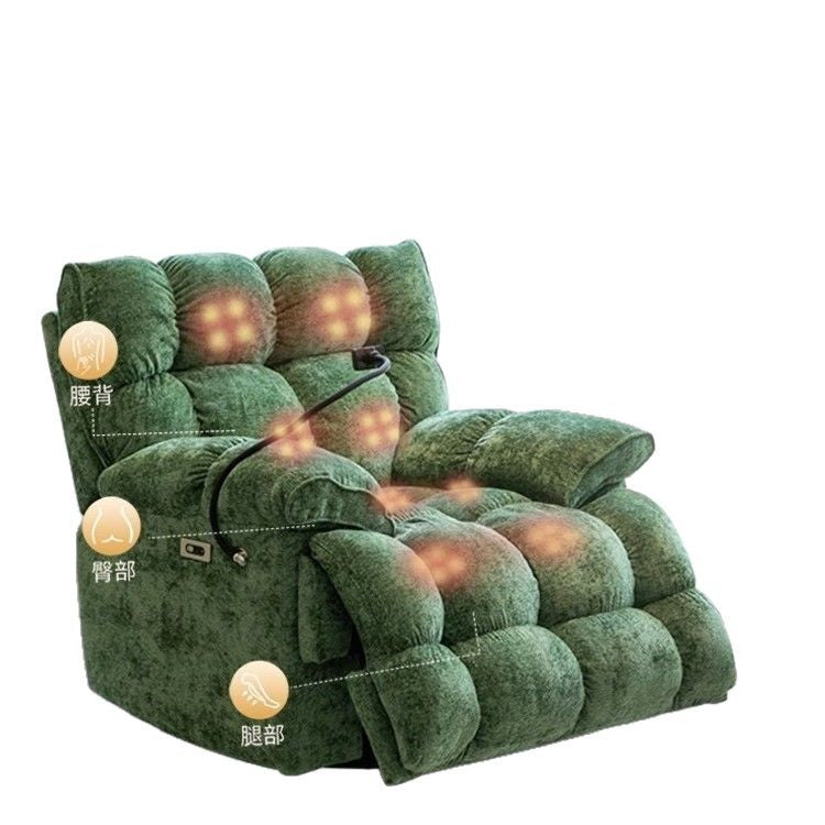 Electric Reclining Single Sofa & Rocking Chair - Multi-Functional Casual Living Room Recliner