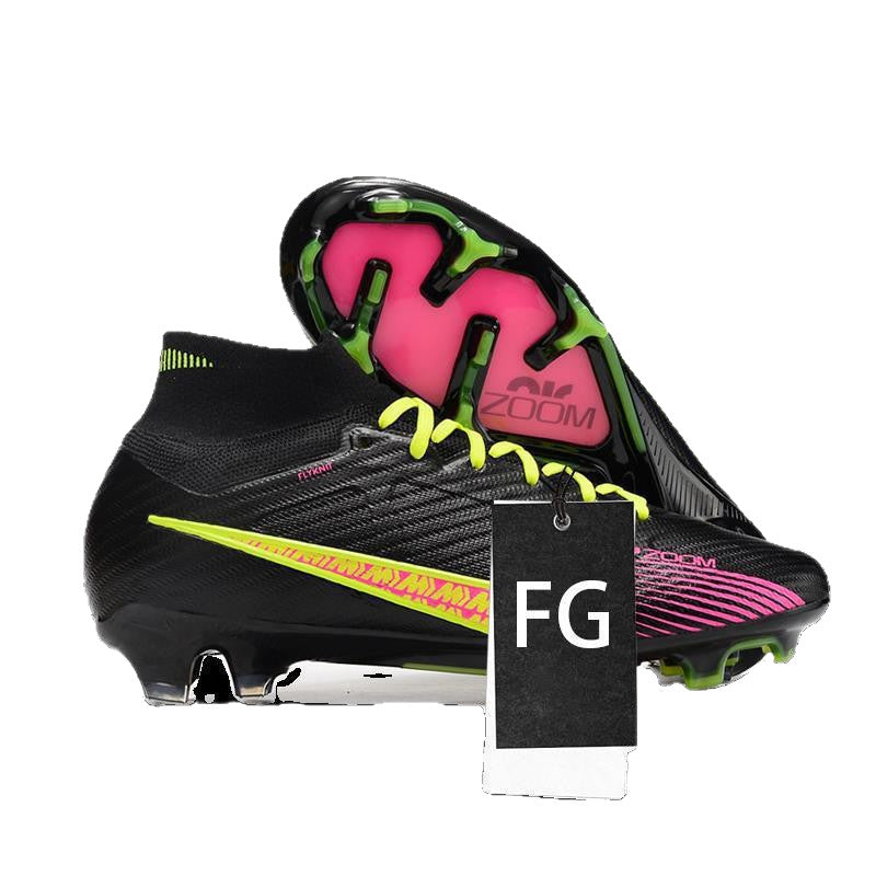Assassin 15 High Top Built-in Full Air Cushion Waterproof Knit FG Adult Training AG Soccer Boots TF Crushed Nails Short Studs