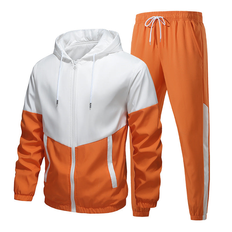 Men's Modern Tailored Casual Jacket Sport Suit Set - Fashion Forward Two-Piece Set