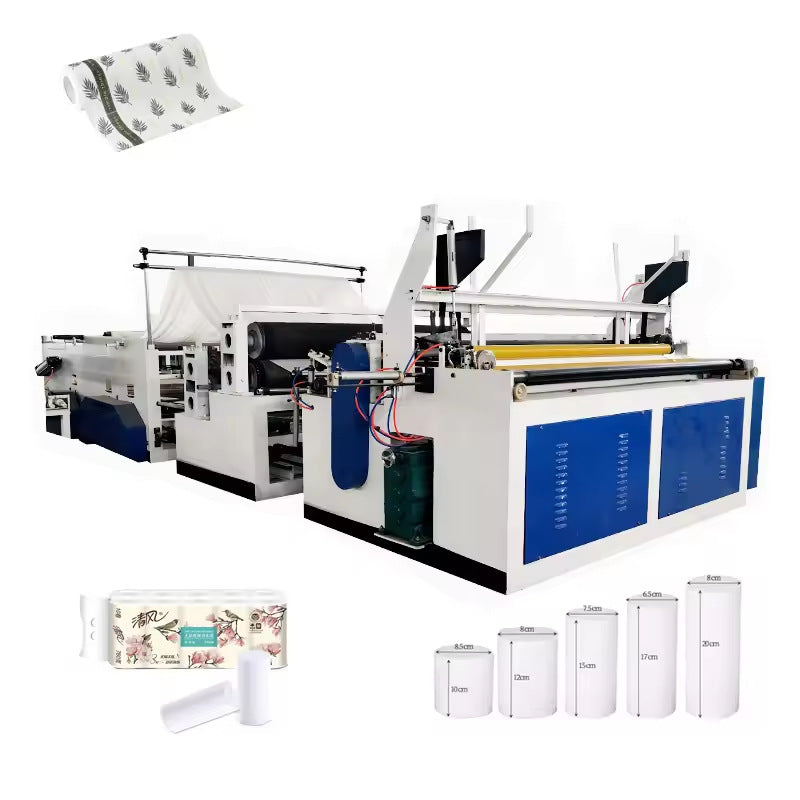 Zhiying ZY Series Fully Automatic Toilet Paper Roll Manufacturing Machine – ZY-1575 / ZY-1880 / ZY-2100 Production Line