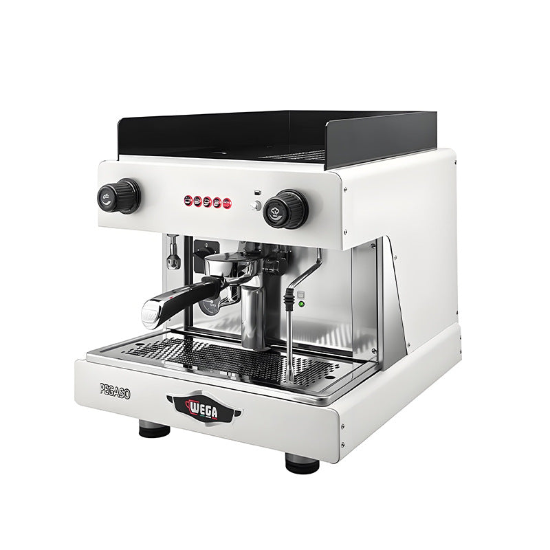 Wega Pegaso / Picasso Commercial E61 Espresso Machine – Single & Double Group Head, Semi-Automatic (White / Black / Silver)