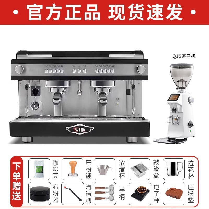 Wega Pegaso Commercial E61 Espresso Machine – Electro-Control, Single & Double Group Head (White / Black / Silver)