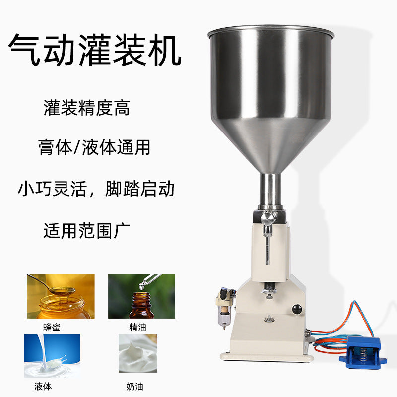 Automatic Quantitative Liquid Filling Machine – Lotion, Essential Oil & Cream Filler (A02 / A03)