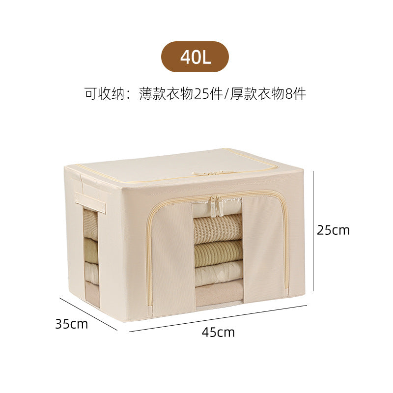 Anqin Dustproof Oxford Cloth Quilt Storage Bag - Foldable Winter Clothes Organizer