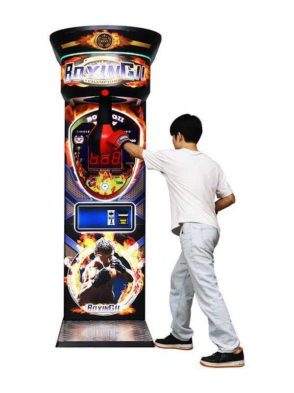 Commercial boxing machine, game machine, Dragon Fist 3, Hercules, boxing dynamometer, mental catharsis, boxing, video game machine