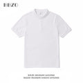 Men's Premium Ice Silk Short-Sleeve Polo Shirt - Breathable Slim Fit Summer Knit