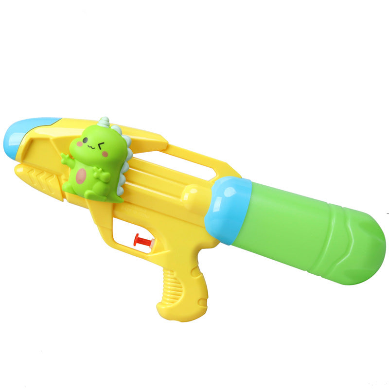 Double Nozzle Pull-Out Water Gun Toy - Cartoon Style Outdoor Water Play Kit
