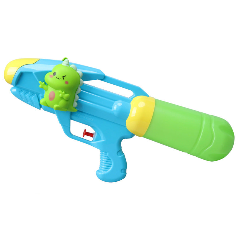 Double Nozzle Pull-Out Water Gun Toy - Cartoon Style Outdoor Water Play Kit