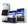 Commercial Square Ice Cube Machine – ETL Certified, 30KG to 1000KG Daily Output, 110V/220V