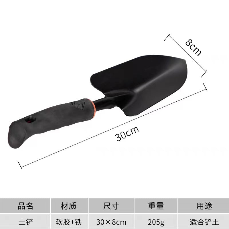 Heavy-Duty Garden Trowel Shovel & Soil Turning Hoe - Handheld Ergonomic Planting Tools
