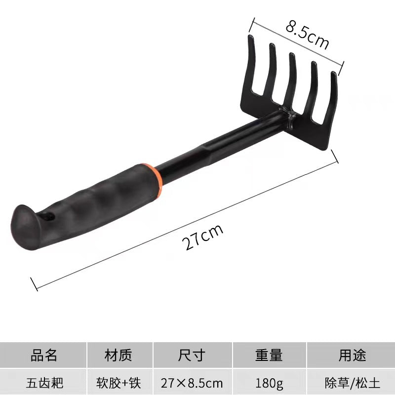 Heavy-Duty Garden Trowel Shovel & Soil Turning Hoe - Handheld Ergonomic Planting Tools