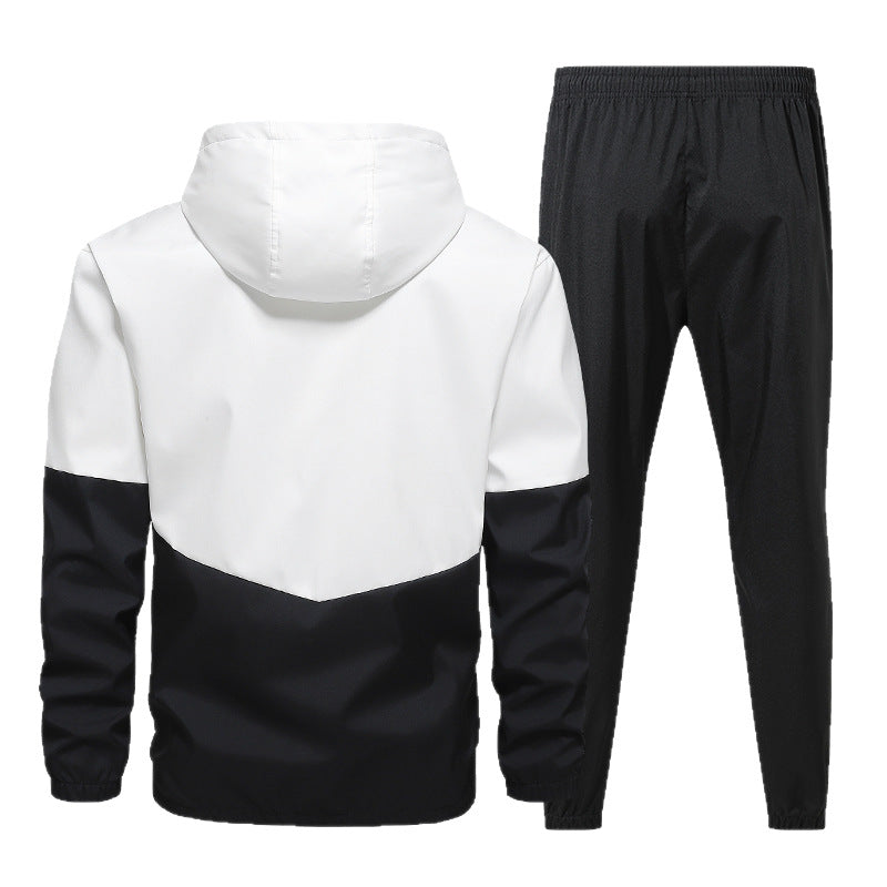 Men's Modern Tailored Casual Jacket Sport Suit Set - Fashion Forward Two-Piece Set