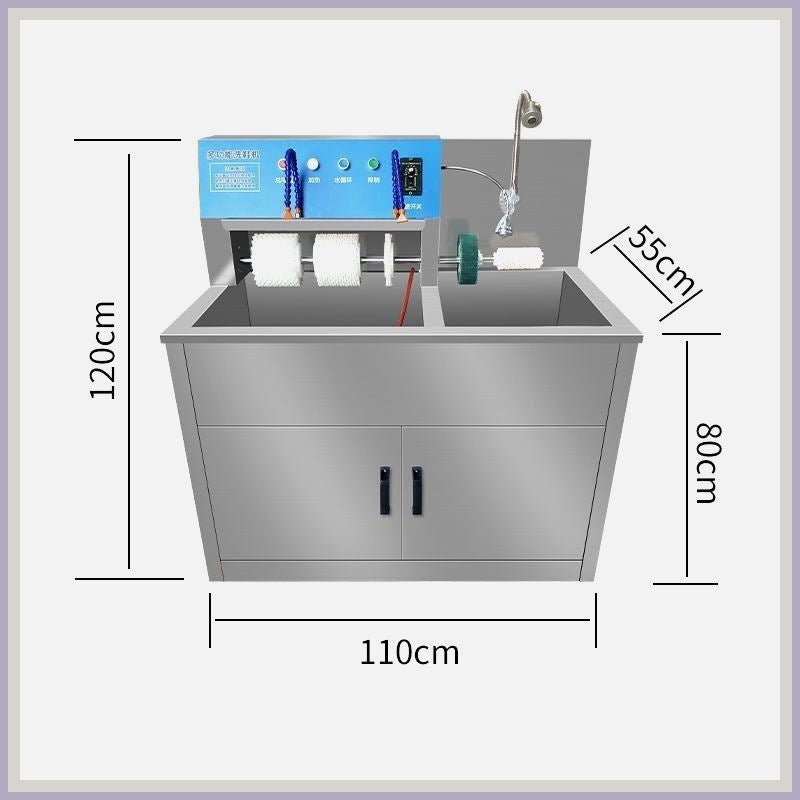 Commercial shoe washing machine dry cleaner special multi-functional shoe washing machine automatic semi-automatic shoe washing shop special shoe dryer