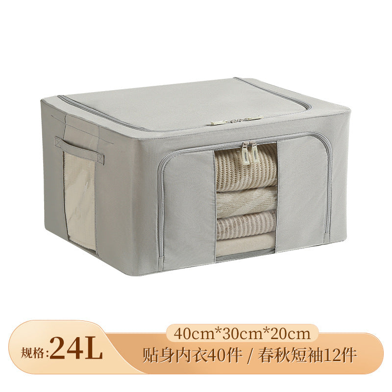 Anqin Dustproof Oxford Cloth Quilt Storage Bag - Foldable Winter Clothes Organizer