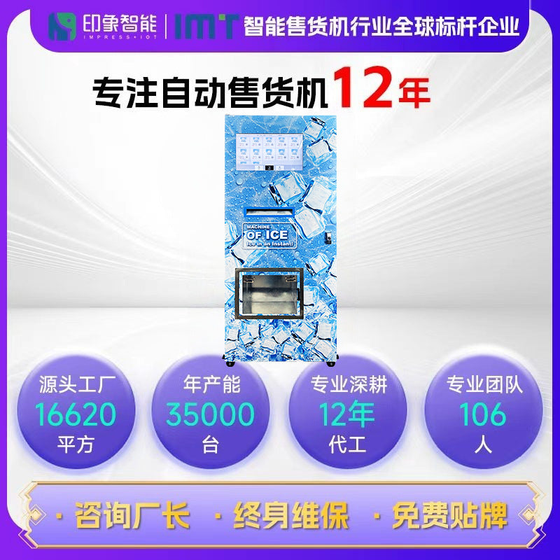 Ice Vending Machine Factory Customized