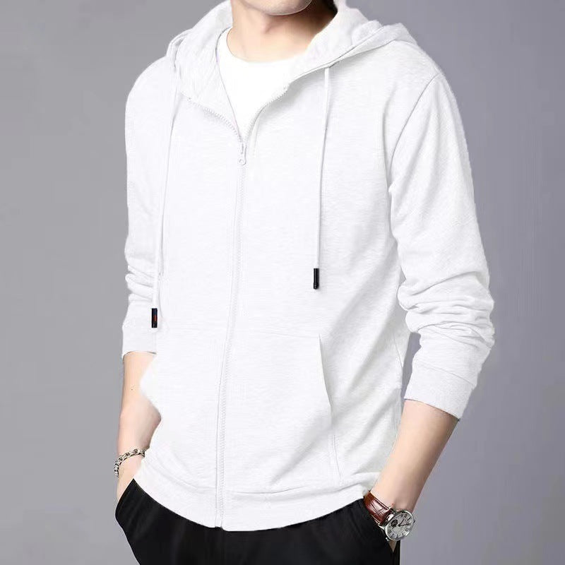 Unisex Minimalist Heavyweight Hooded Sweatshirt - Premium Loose Fit Casual Pullover Hoodie