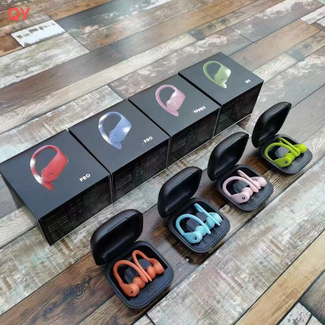 High-Performance True Wireless Sports Earbuds - Secure-Fit Bluetooth Headphones