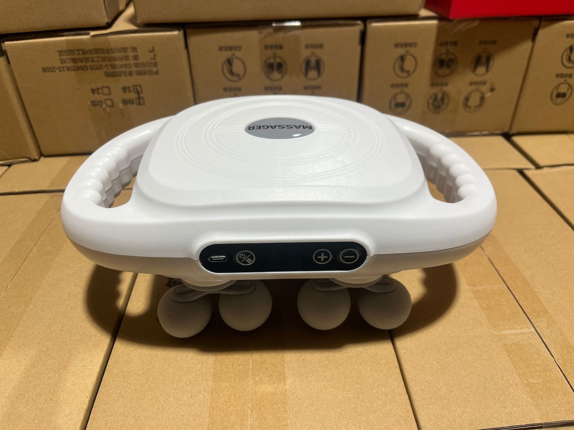 Smart Electric 9-Speed Massage Gun and Deep Tissue Muscle Recovery Massager with 22 Heads