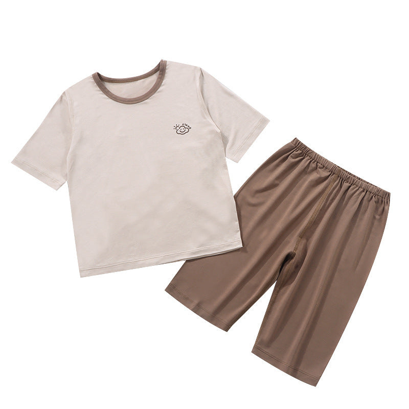 Premium Tencel Modal 3/4 Sleeve Loungewear Set Ultra Soft Cooling Summer Pajamas