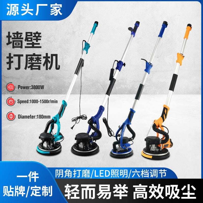 7225 Series Electric Wall Sander & Putty Grinder with Dust Extraction – Wall & Ceiling Sanding Machine (7225A3 / 7225B / 7225C / PD225-D Brushless | 2.2m / 3.2m)