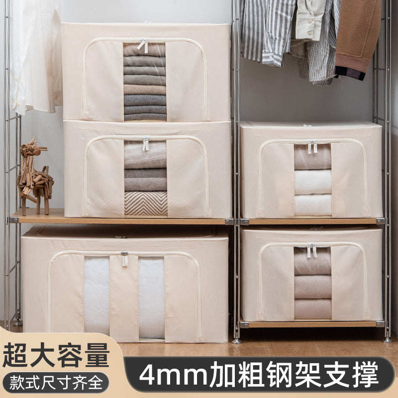 Anqin Dustproof Oxford Cloth Quilt Storage Bag - Foldable Winter Clothes Organizer